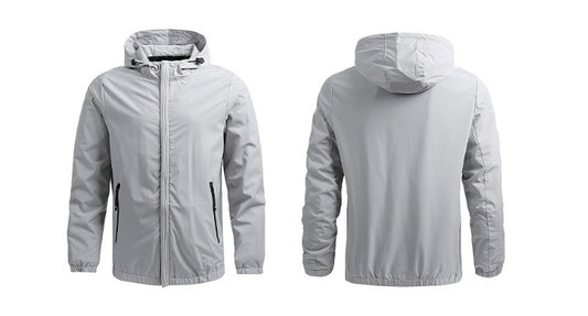 NORDIC SHELL — Lightweight Hooded Windbreaker Jacket