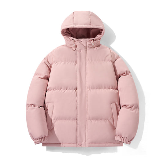 REYKJAVIK PUFFER — Oversized Hooded Down Jacket with Ribbed Cuffs
