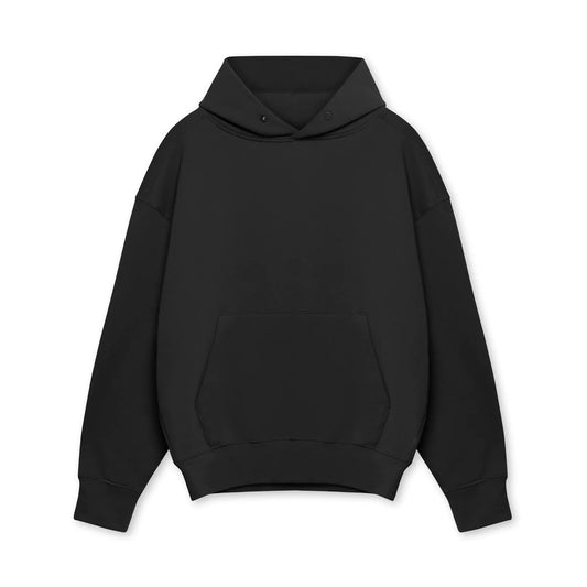 Cotton Blend Hooded Sweatshirt