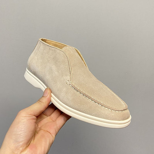 FLORENCE SUEDE — Slip-On Suede Ankle Loafer