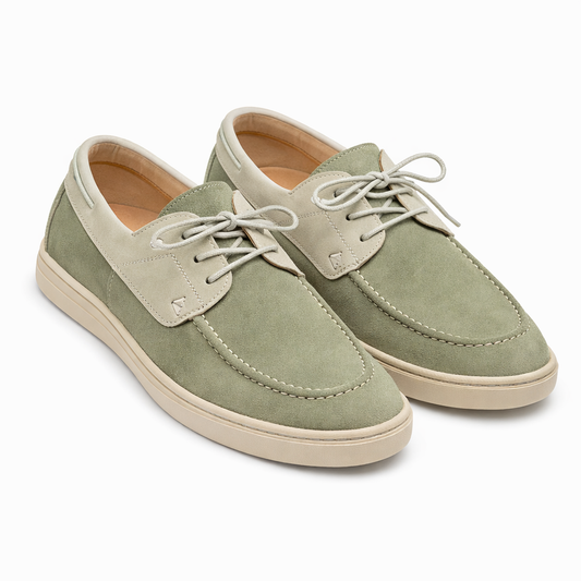 Suede Lace-Up Summer Shoe