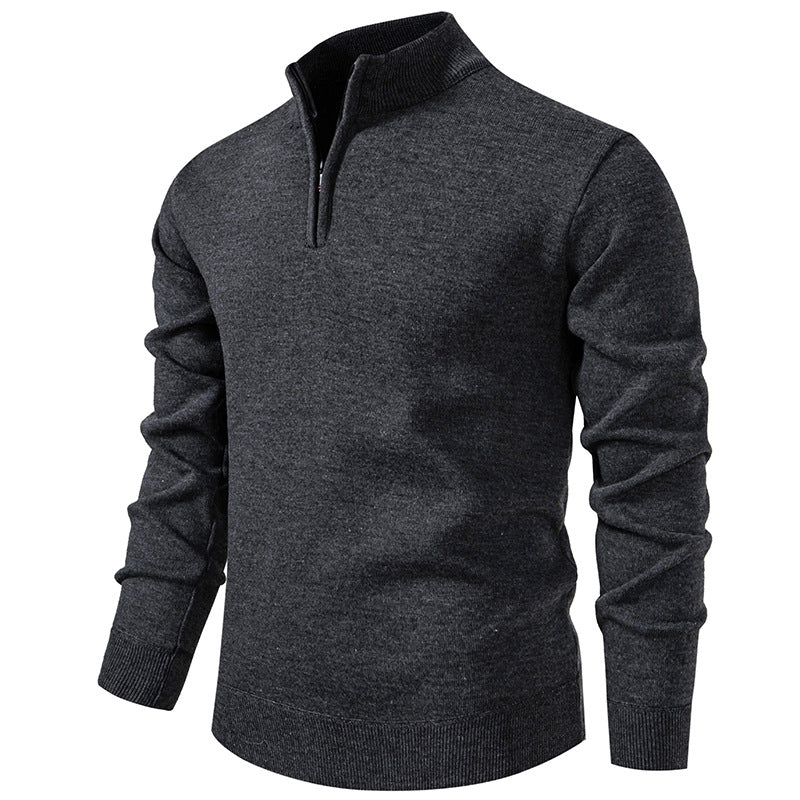 Half-Zip Knit Jumper