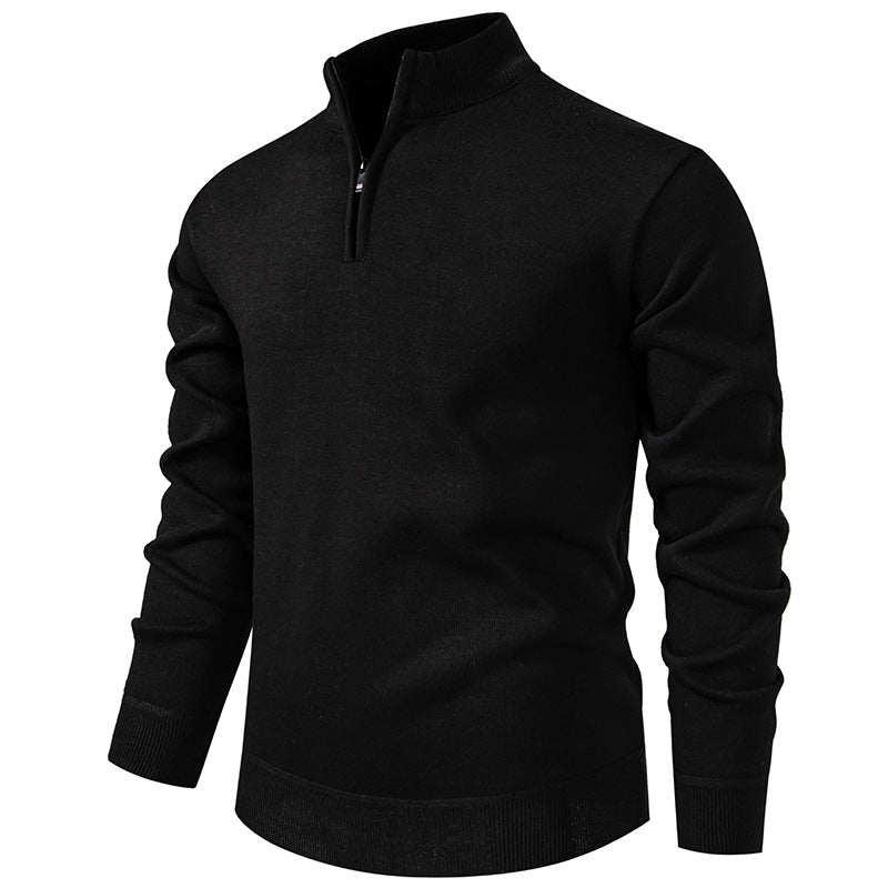 Half-Zip Knit Jumper