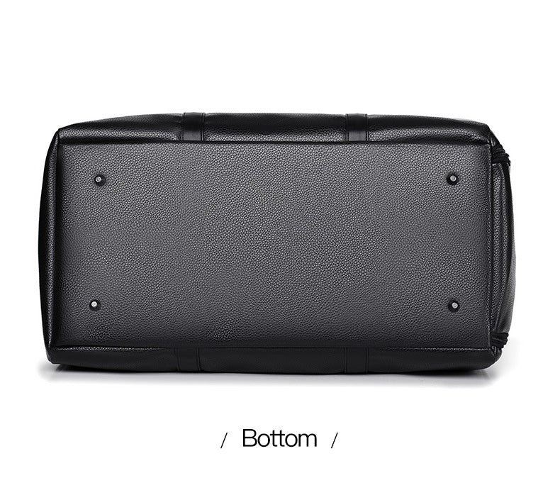 VIENNA DUFFLE — Leather-Look Travel Bag