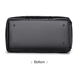 VIENNA DUFFLE — Leather-Look Travel Bag