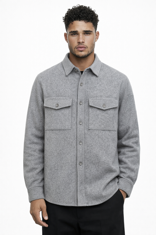 The Everett: Dual-Purpose Linen Shirt Jacket