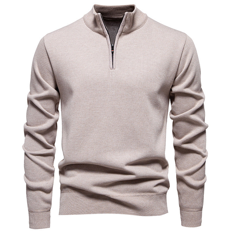 Half-Zip Knit Jumper