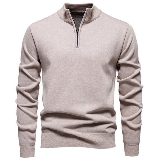 Half-Zip Knit Jumper