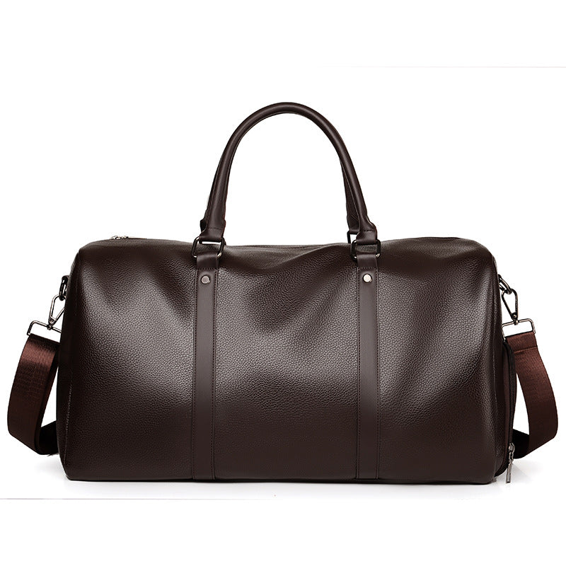 VIENNA DUFFLE — Leather-Look Travel Bag