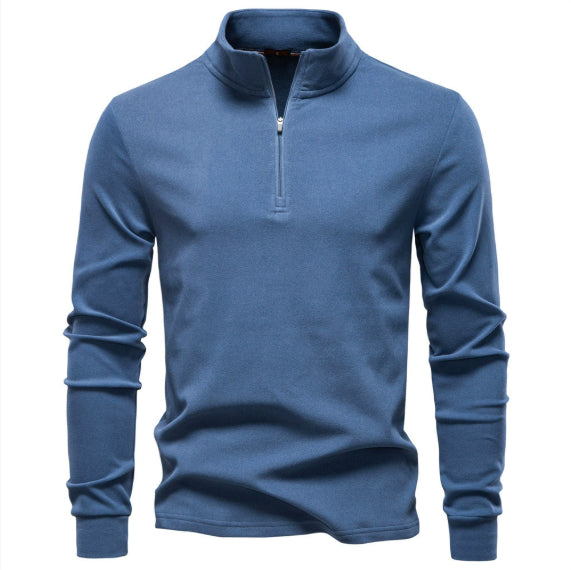 Half-Zip Knit Jumper