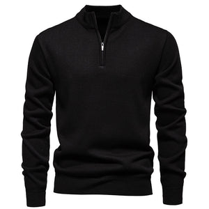 Half-Zip Knit Jumper