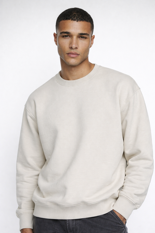 STOCKHOLM HEAVY — 350GSM Oversized Crewneck Sweatshirt