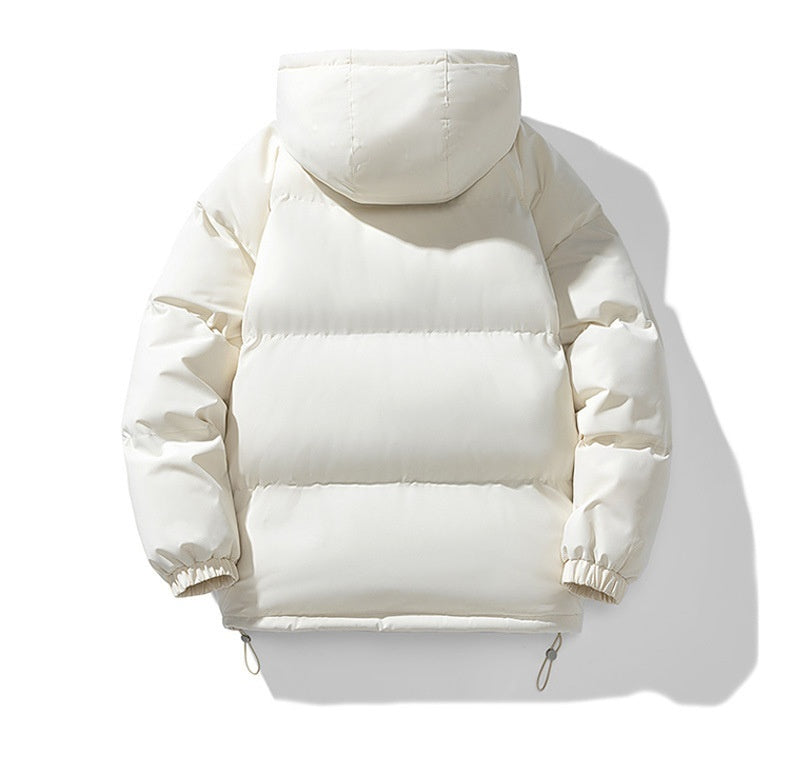 OSLO PUFFER — Oversized Hooded Down Jacket with Elastic Cuffs