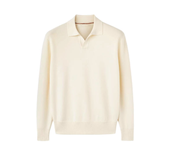 Theodore Wool Polo Sweater