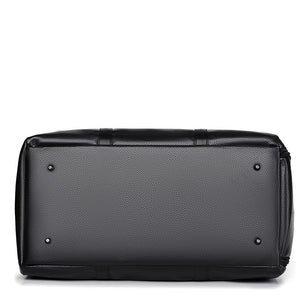 VIENNA DUFFLE — Leather-Look Travel Bag