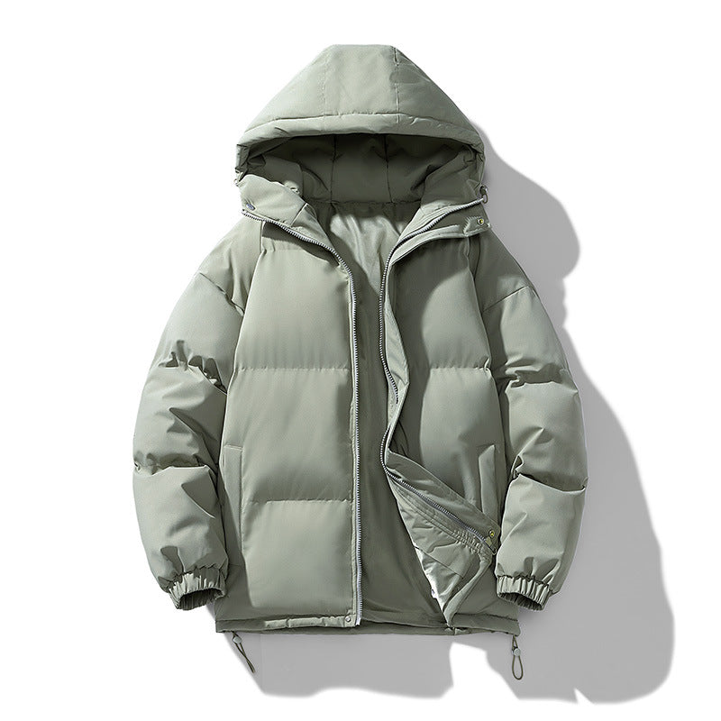 OSLO PUFFER — Oversized Hooded Down Jacket with Elastic Cuffs
