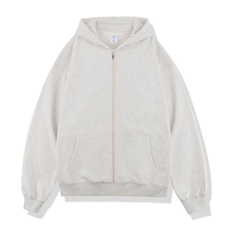 PORTLAND ZIP HOODIE — Heavyweight Terry Full-Zip Hoodie with Oversized Fit