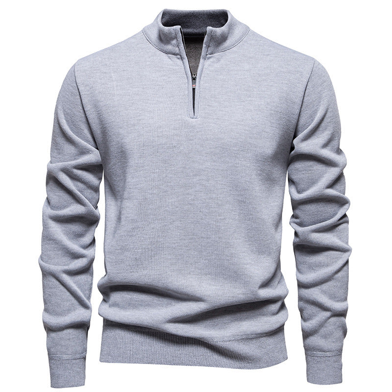 Half-Zip Knit Jumper