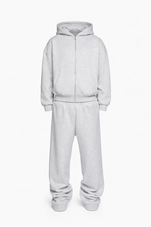 THE BROOKLYN SET — Printed Heavyweight Zip Hoodie &amp; Oversized Joggers