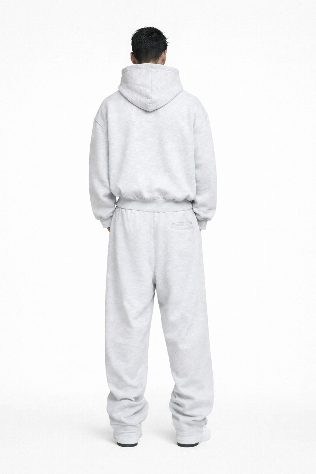 THE BROOKLYN SET — Printed Heavyweight Zip Hoodie &amp; Oversized Joggers