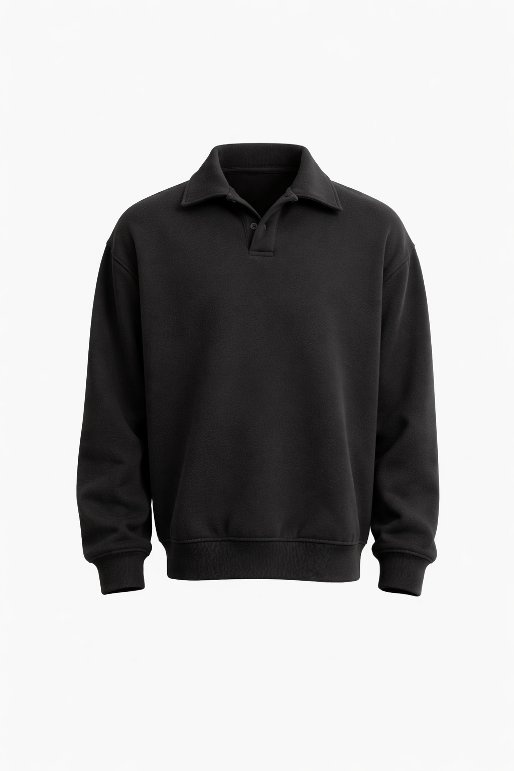 Seattle Polo  — Relaxed Collar Pullover Sweatshirt