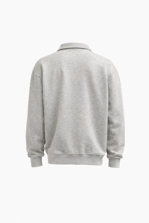 Seattle Polo  — Relaxed Collar Pullover Sweatshirt