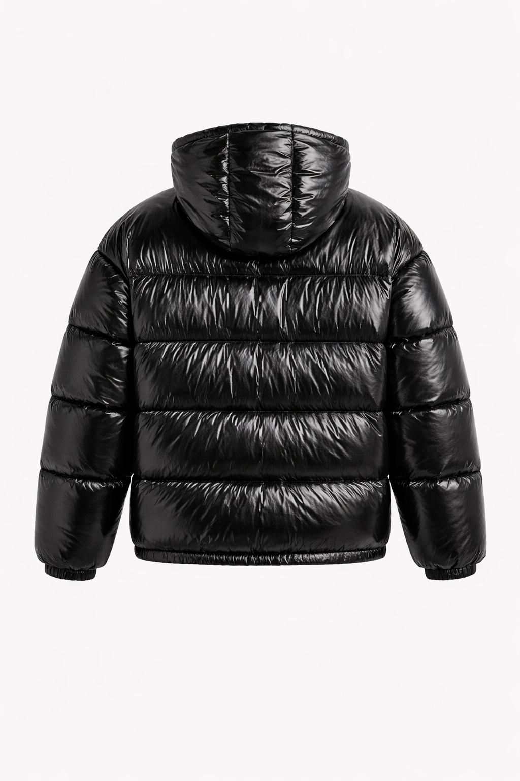 DALLAS VEST — Oversized Hooded Puffer Vest with Quilted Construction
