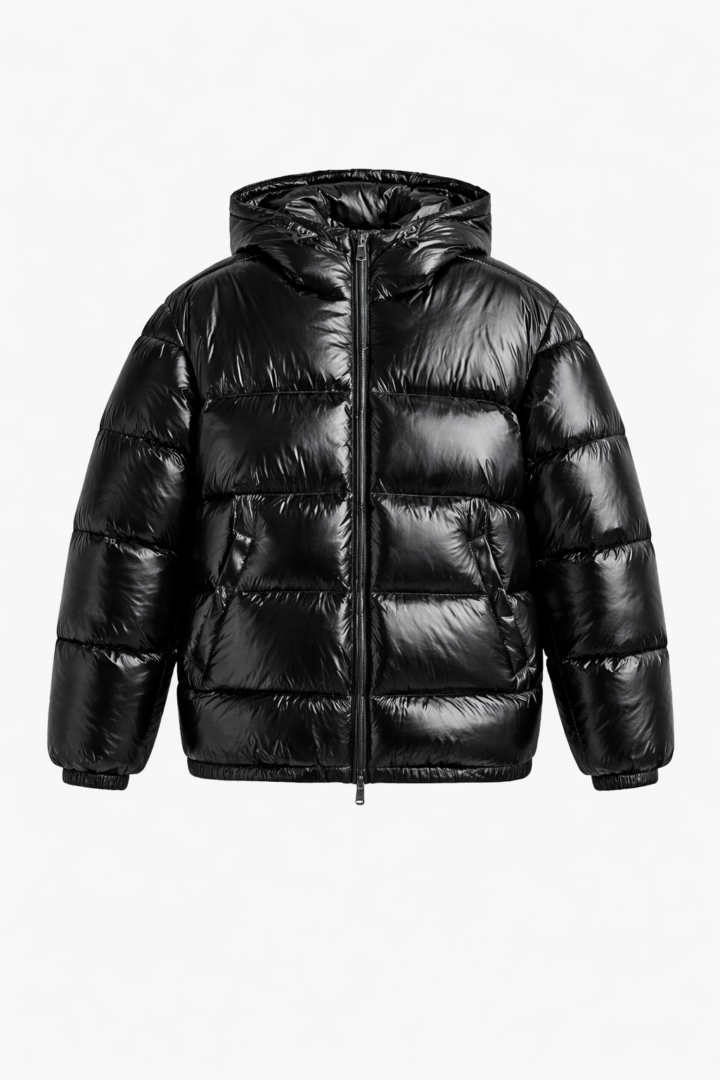 DALLAS VEST — Oversized Hooded Puffer Vest with Quilted Construction