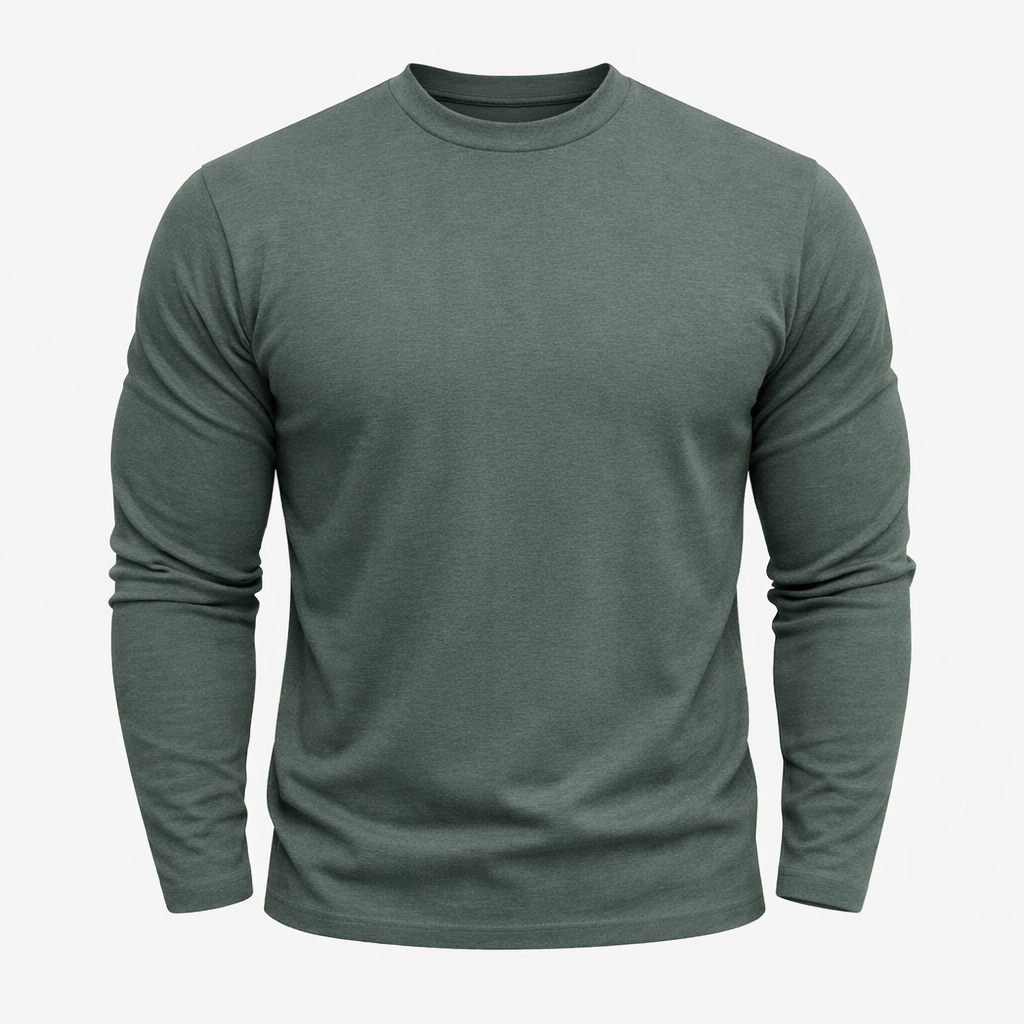 COPENHAGEN CREWNECK — Soft Knit Long Sleeve Base Layer