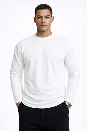 COPENHAGEN CREWNECK — Soft Knit Long Sleeve Base Layer