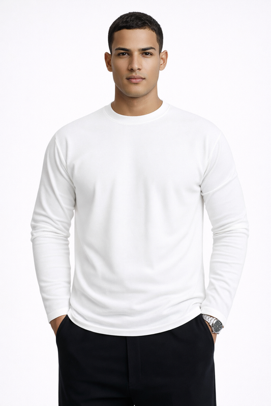 COPENHAGEN CREWNECK — Soft Knit Long Sleeve Base Layer