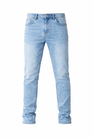 DETROIT JEAN — Stretch Skinny Denim in Washed Grey