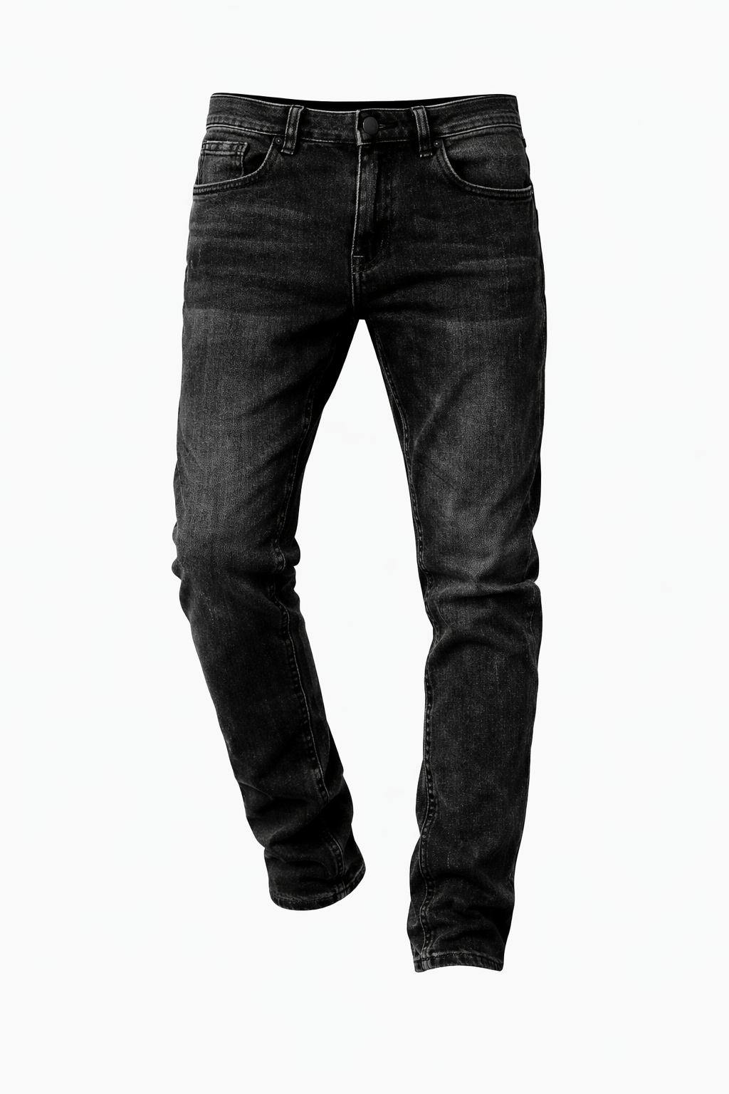 DETROIT JEAN — Stretch Skinny Denim in Washed Grey