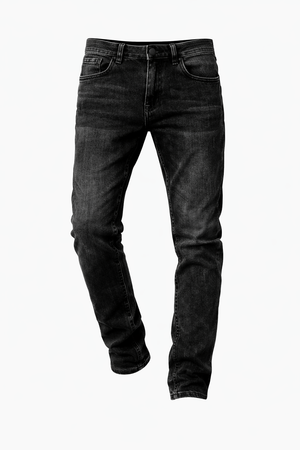 DETROIT JEAN — Stretch Skinny Denim in Washed Grey