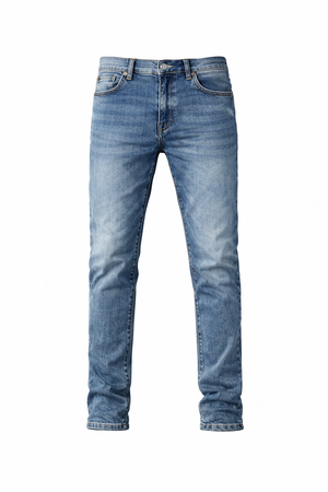 DETROIT JEAN — Stretch Skinny Denim in Washed Grey