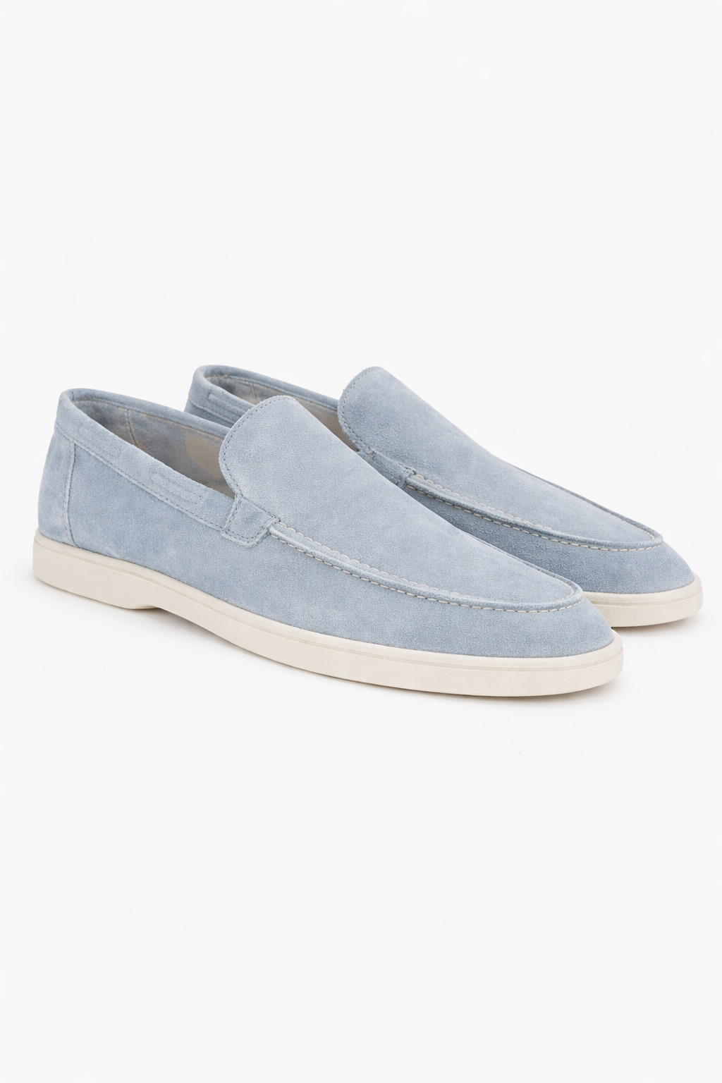 FLORENCE LOAFER — Casual Slip-On Driver with Contrast Stitching