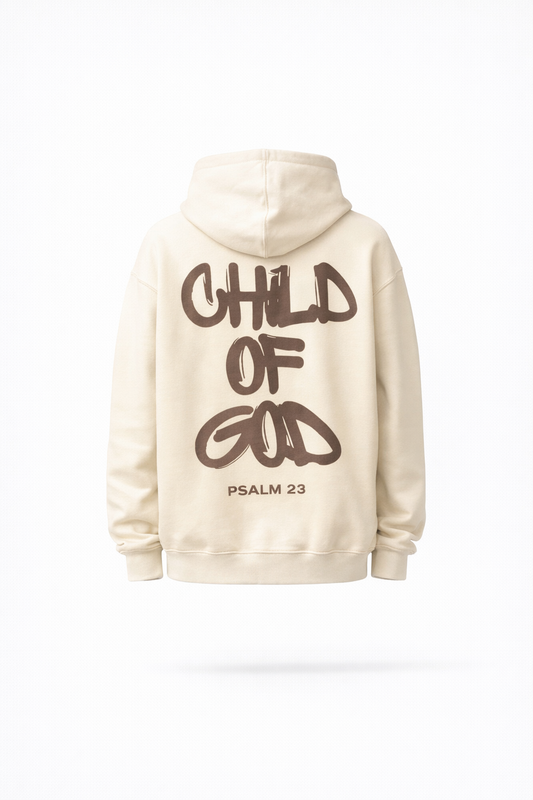 LISBON FAITH HOODIE — Oversized Graphic Pullover Hoodie with Statement Back Print