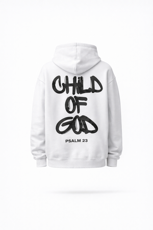 LISBON FAITH HOODIE — Oversized Graphic Pullover Hoodie with Statement Back Print