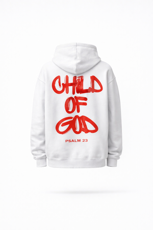 LISBON FAITH HOODIE — Oversized Graphic Pullover Hoodie with Statement Back Print