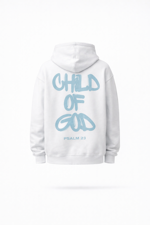 LISBON FAITH HOODIE — Oversized Graphic Pullover Hoodie with Statement Back Print