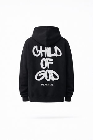 LISBON FAITH HOODIE — Oversized Graphic Pullover Hoodie with Statement Back Print