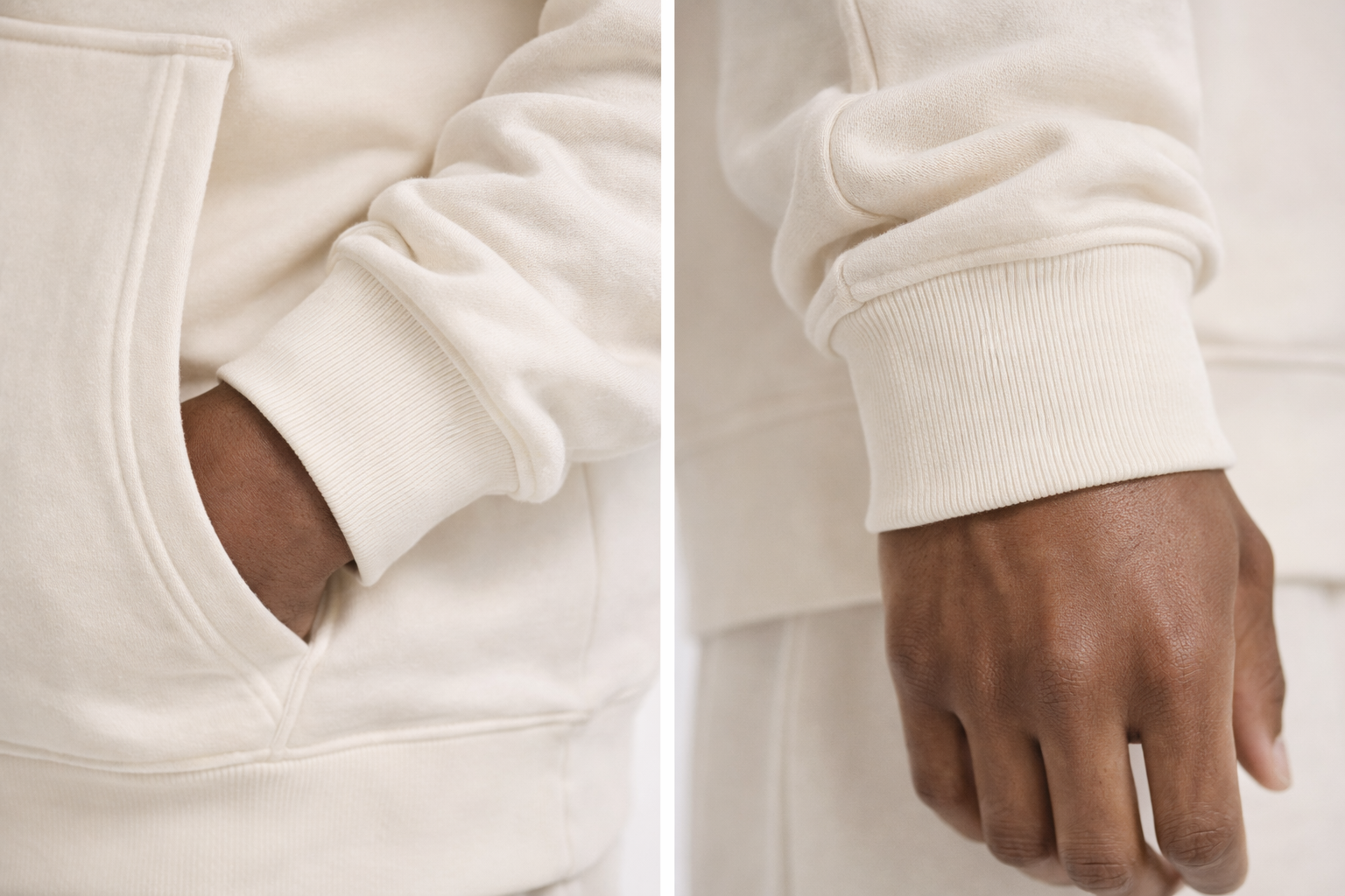 PORTLAND ZIP HOODIE — Heavyweight Terry Full-Zip Hoodie with Oversized Fit