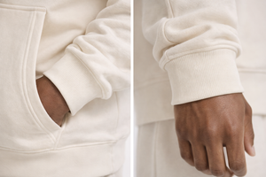 PORTLAND ZIP HOODIE — Heavyweight Terry Full-Zip Hoodie with Oversized Fit