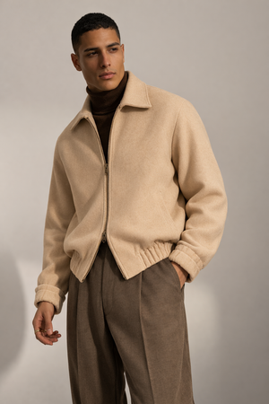 Arthur Cropped Wool Jacket