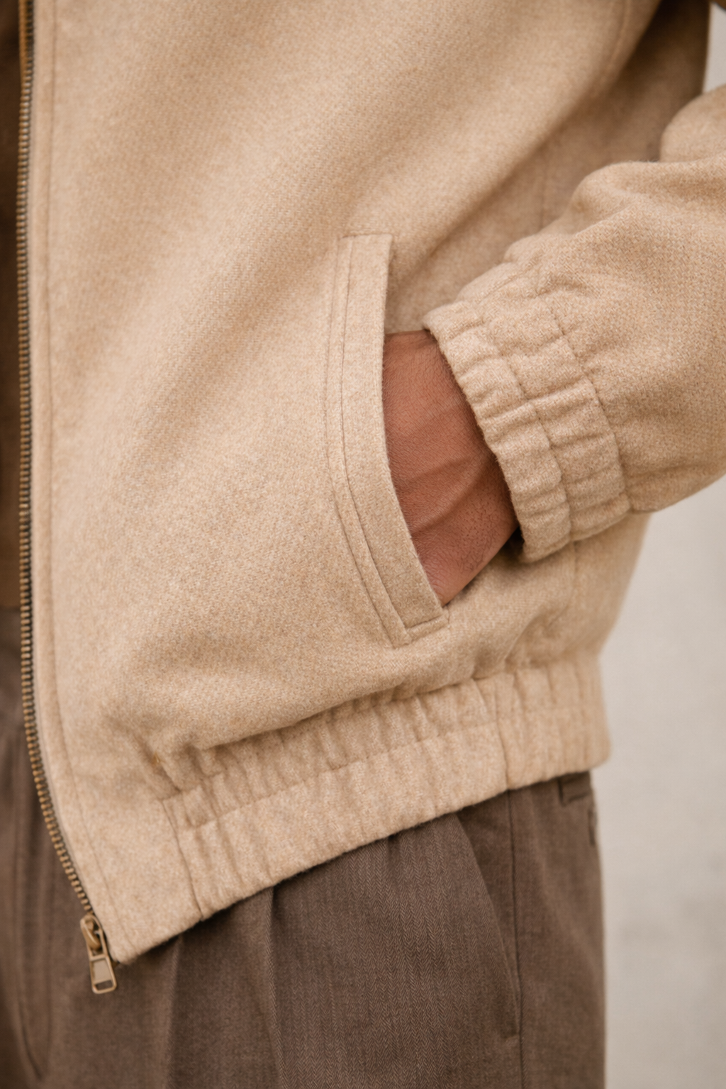 Arthur Cropped Wool Jacket