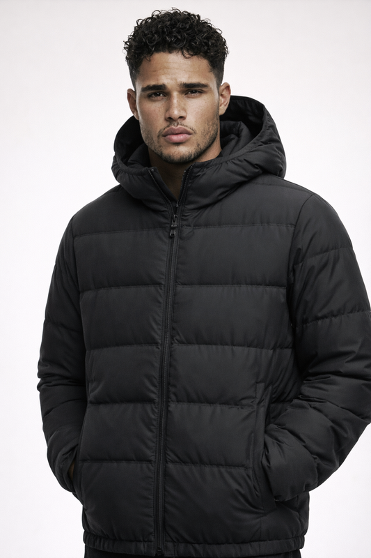 Arlo Hooded Down Puffer Jacket