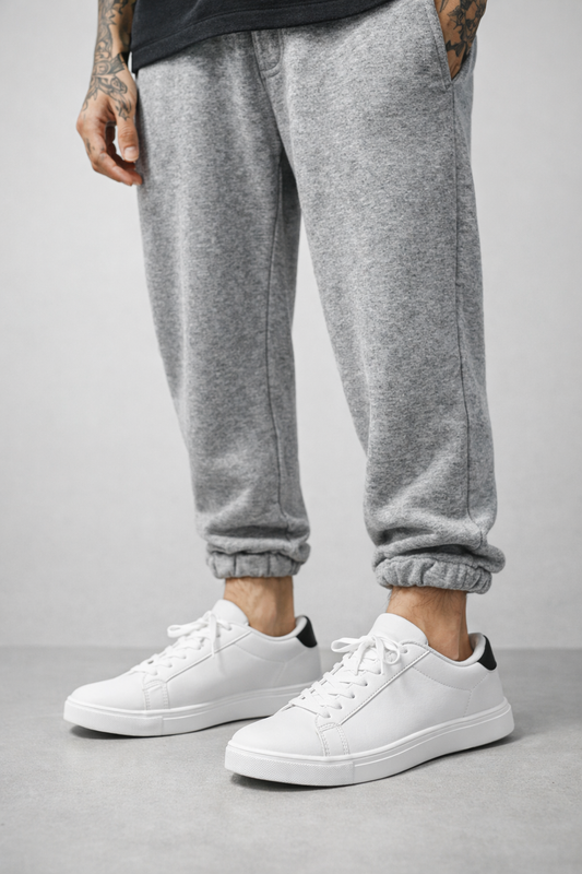 Theo Minimal Leather Sneakers