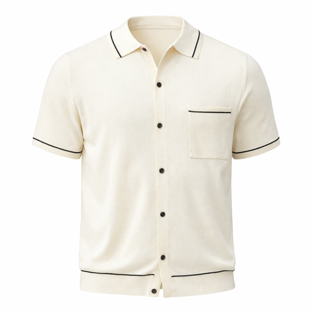 Tencel Knit Short Sleeve Shirt