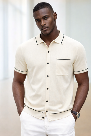 Tencel Knit Short Sleeve Shirt