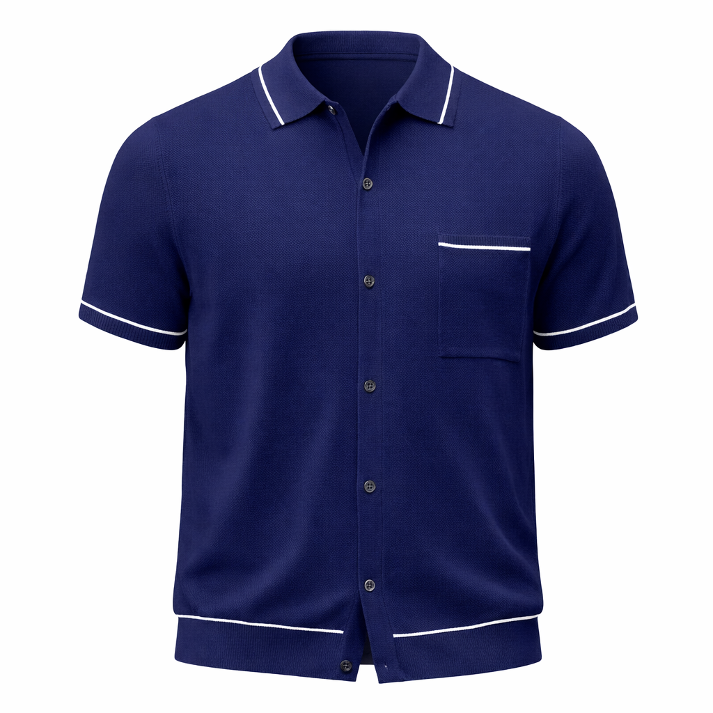 Tencel Knit Short Sleeve Shirt